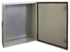 RS PRO Stalen wandbehuizing RAL 7032 IP66, HxBxD 800 mm x 600 mm x 210mm