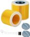 Kärcher Cartridge filter voor Kärcher stofzuiger WD3-WD2 - 2 filters - compatibel met KNT NT SE VC-serie - vervangend filter 6.414-552.0 6.414-772.0 6.414-547.0