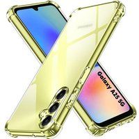 Phonillico® Case voor Samsung Galaxy A25 5G - Schokbestendige bescherming Zacht TPU Transparant