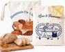 Solidchoice - Sacs à pain réutilisables en cire d'abeille, lot de 2 pièces