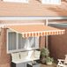 Prolenta Maison Exclusive Vervangingsdoek voor zonnescherm, 3,5 x 2 meter, geel/oranje gestreept