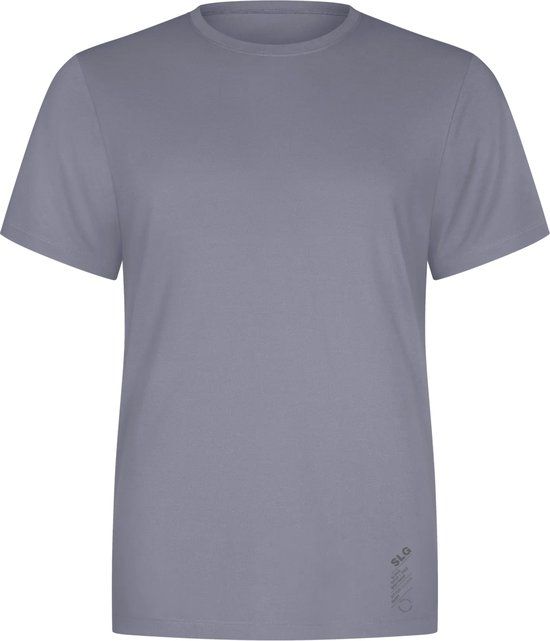Sloggi Men SLG Base Soft T-Shirts - heren T-shirts met een ronde hals (1-pack) - grijsblauw