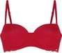 Hunkemöller Angie Padded Strapless Underwired Bra Rood