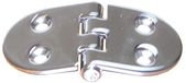 Roca Ab. Acier inoxydable charnière inversée 74x39 mm Or