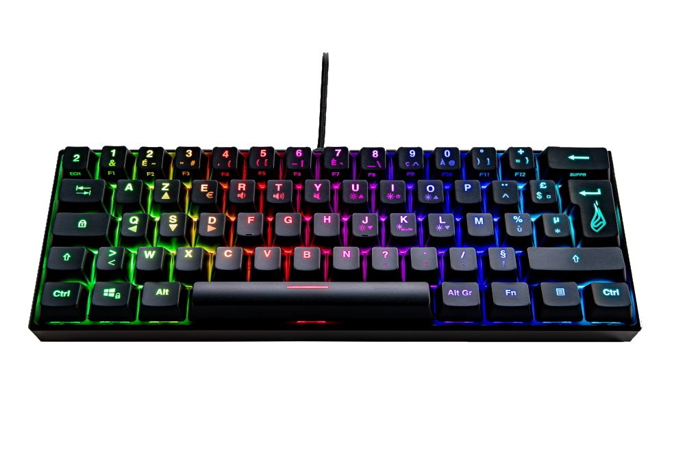 SureFire KingPin M1 Gaming Toetsenbord - AZERTY Frans - Mechanisch - RGB - Zwart