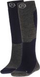 Apollo - Skisokken Unisex - Blauw Design - 2-Paar - Maat 39/42