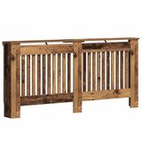 vidaXL Cache-radiateur, bois recyclé, 172 x 19 x 81,5 cm, fibre de bois