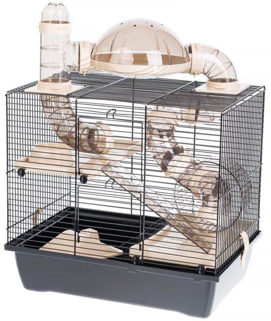 INTER-ZOO Rocky Taras Knaagdierkooi Beige