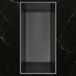 Hotbath &More Inbouwnis - 30 x 15 x 10 cm - Frameless - Geborsteld Gunmetal PVD