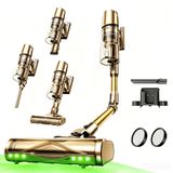 Ultenic Draadloze stofzuiger en wasmachine, 60 kPa, waterreservoir 230 ml, GreenEye-technologie, opvouwbare buis, 60 minuten looptijd
