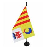 AZ FLAG Tafelvlag Provence-Alpes-Côte d'Azur 21x14 cm Plastic Voet