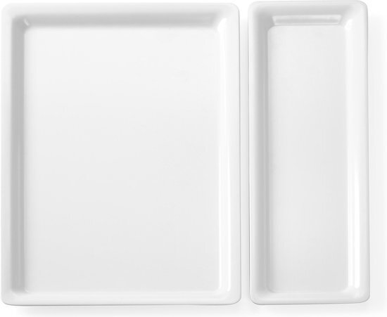 Hendi Tray Melamine GN1/4 | Kleine Rand | 265x152x20(h)mm