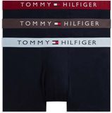 Tommy Hilfiger Sous-vêtement boxer 3P Trunk Wb - Hommes - M - Gris