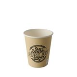 Papstar 87867 Wegwerpbekers bruin papier 200 ml (50 stuks)