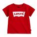 Levi's® Kids Batwing T-shirt Korte Mouwen Rood 3 Months Jongens, Meisjes