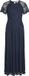 VILA Maxi jurk VIFEMMA korte mouwen Navy Blazer M