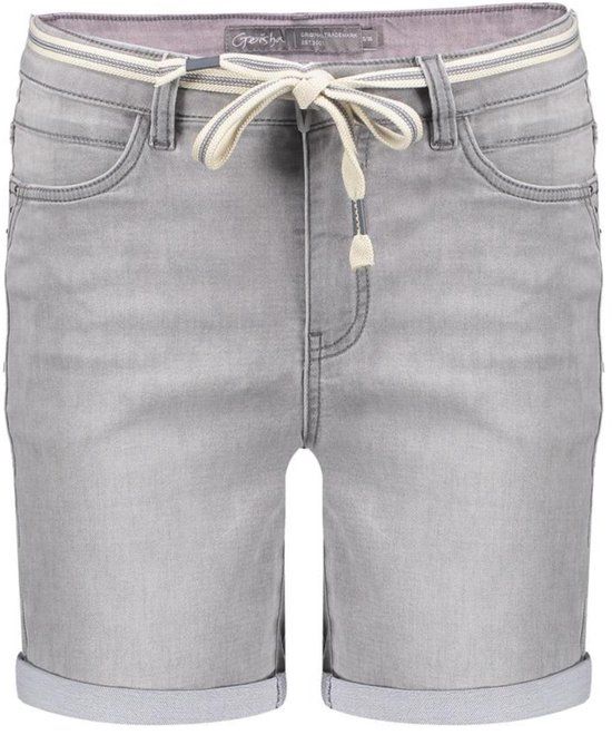 Geisha Broek Frances Denim 000805 Grey Denim Dames Maat - M