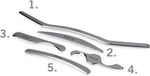 FASCIQ® Set small – 5 lichte IASTM Tools. Instrument voor fasciebehandeling en bindweefselmassage