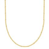 Glanzstücke München Ketting 925 zilver geel goud 45 cm