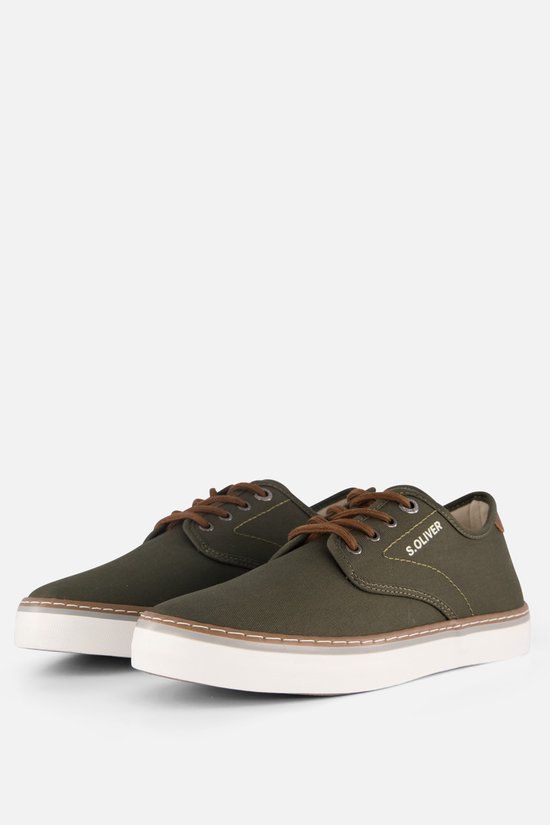 s.Oliver Sneakers groen Suede - Maat 41