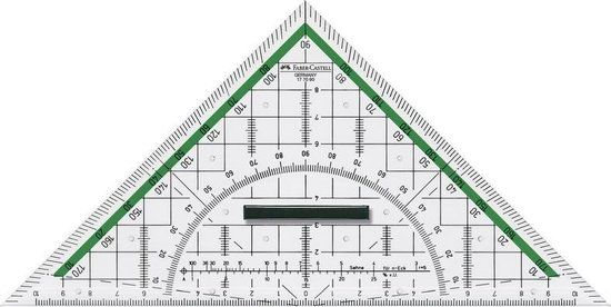 Faber Castell Geodriehoek FC 227 mm met handvat