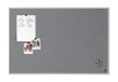 Bi-Office New Basic Viltbord Met Houten Omlijsting, Grijs, 585x385 mm