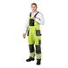 Leber&Hollman LH-FMNX-B_YSB62 Beschermende tuinbroek, geel-grijs-zwart, maat 62