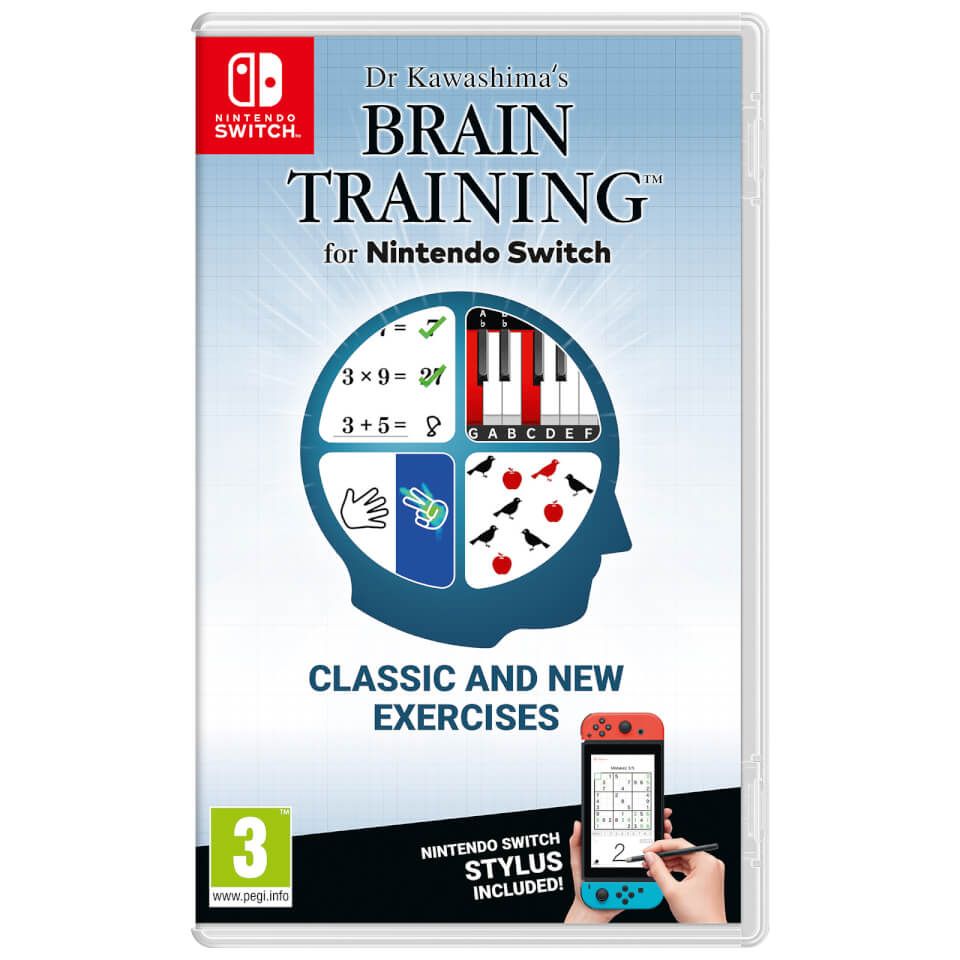 Nintendo Brain Training - Nintendo Switch - Rood