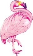 Partydeco """Folie ballon Flamingo, roze, 70x95cm"""