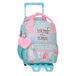 Enso Little Urban Queen Kleuterrugzak met trolley, blauw, 23 x 28 x 10 cm, polyester