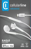 Cellularline Eagle Headset Bedraad In-ear Oproepen/muziek Wit