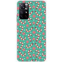 Xiaomi Bedrukt siliconen hoesje compatibel met Xiaomi Redmi Note 11 5G, Xiaomi Redmi Note 11S 5G sucre d orge