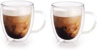Verre à double paroi - 6x pièces - Verre à thé - 280 ml - Verre
