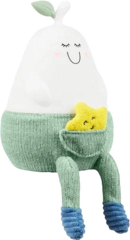 Badabulle Chubbies Peer Bertille Silicone Night Light - Multicolor