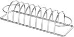 Barbecue Rek - Kip Braadstandaard - Outdoor Koken - Roestvrij Staal - 22x6x5cm - Zilver