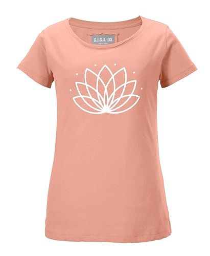 G.I.G.A. DX Dames t-shirt GS 37 WMN TSHRT GOTS - peaches - 46 - 41163-000