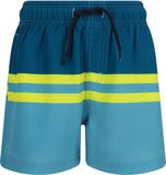 ZIGZAG Badeshorts Bossa Blauw Colorblock Unisex Kinderen Maat 152 Polyamide/Elastaan