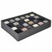 Bellatio Decorations Sokken Organizer - opbergbox - voor 24 paar sokken - 50 x 34 x 8.5 cm