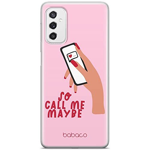 ERT GROUP mobiele telefoonhoesje voor Samsung Galaxy M52 5G - Babaco Call me maybe 001