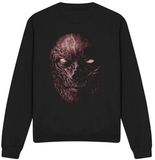 Stranger Things Season 5 - Vecna Oversized Face Heren Sweatshirts - zwart - XL