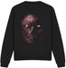 Stranger Things Season 5 - Vecna Oversized Face Heren Sweatshirts - zwart - XL