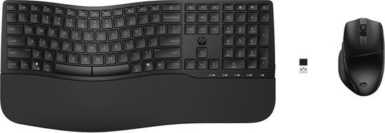 HP 680 CFT Dual-Mode KB/Mse Combo FR Toetsenbord en Muis Set Zwart