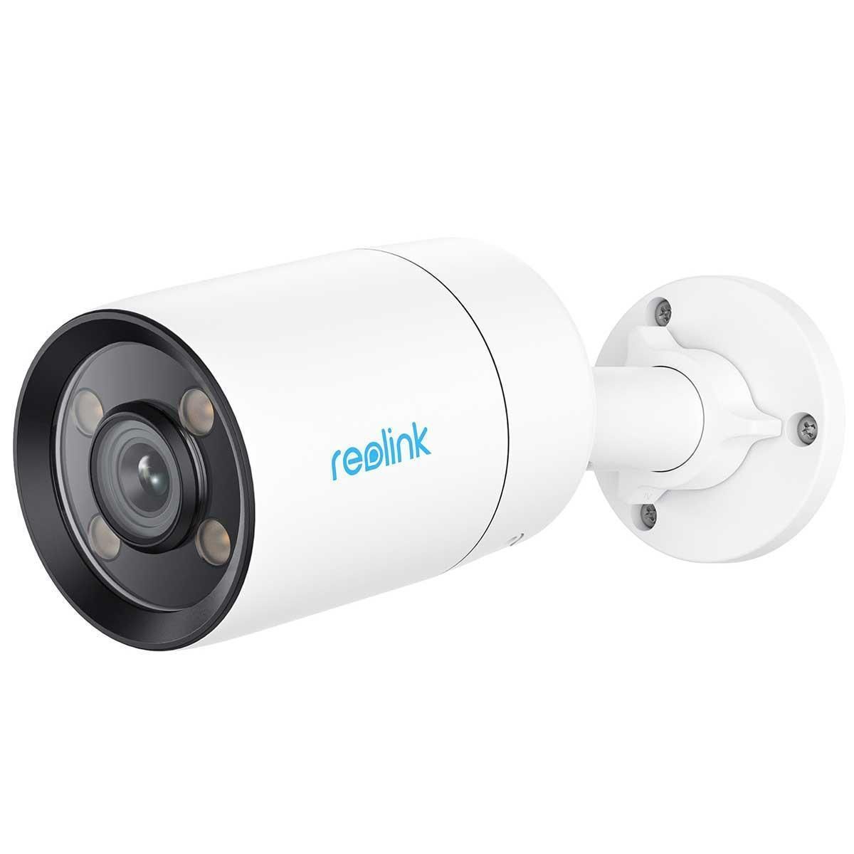 Reolink ColorX Series P320X 4MP PoE Outdoor Security Camera - True Color Night Vision, 3000K Warm Light, Google Assistant