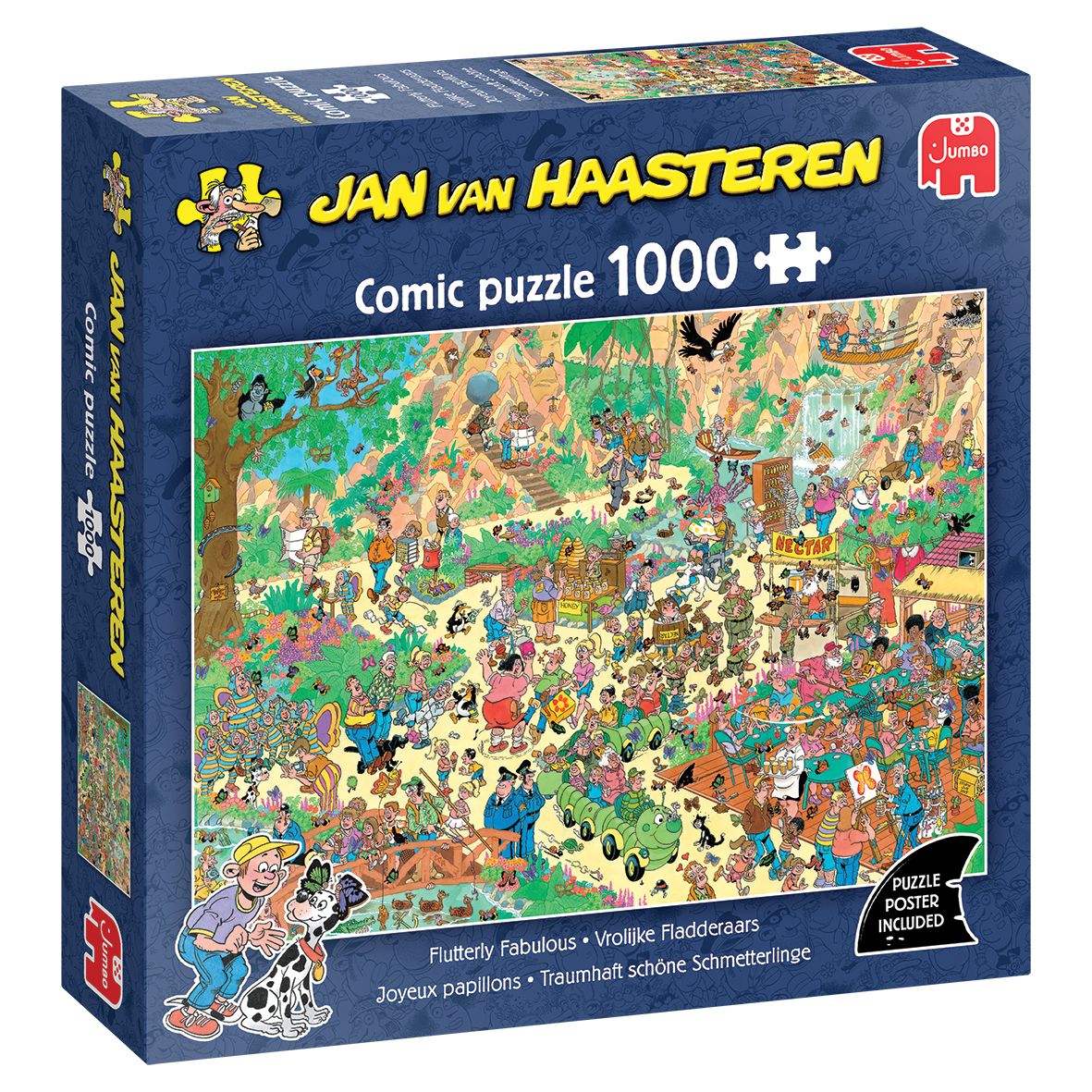 Jumbo Jan van Haasteren Vrolijke Fladderaars Legpuzzel 1000 stukjes