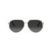 Dior Cd Link A1u Lunettes De Soleil Homme Argent Pilote Gris 61mm