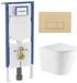 Geberit QeramiQ Dely Toiletset - Geberit