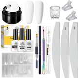 Born Pretty - Builder gel - Set - HEMA-vrij - Buildergel - Builder gel nagels - Builder gel set - Builder gel gel nagels - Gelnagels - Gel nagels - Gel voor nagels - Hard gel - Polygel EAN: 8720929461257 Nepnagels Born Pretty (1) Varianten
