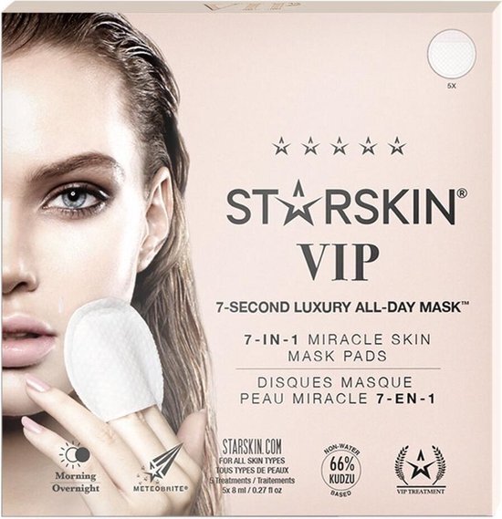 STARSKIN® VIP 7 Second Luxury All Day Mask 5 Pack