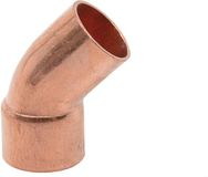 KIRCHHOFF CU Boog 45° - Blanco - 15 mm - 1 Mof (5040) (10x)