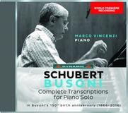 Outhere Marco Vincenzi - Complete Transcriptions For Piano Solo (CD)
